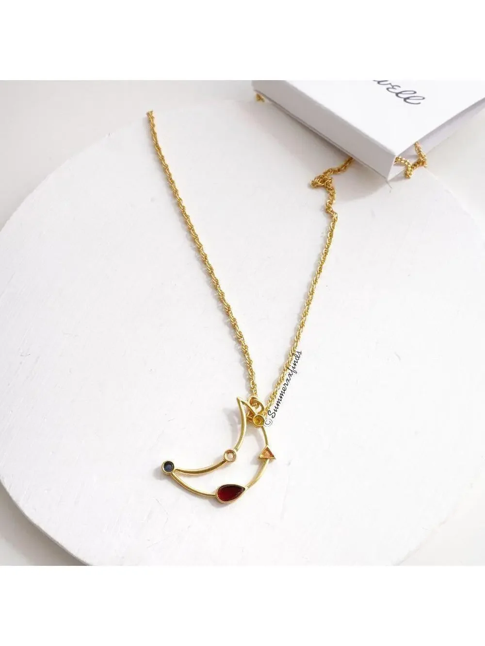 Madewell Finespun Moon Necklace - Picture 3 of 4